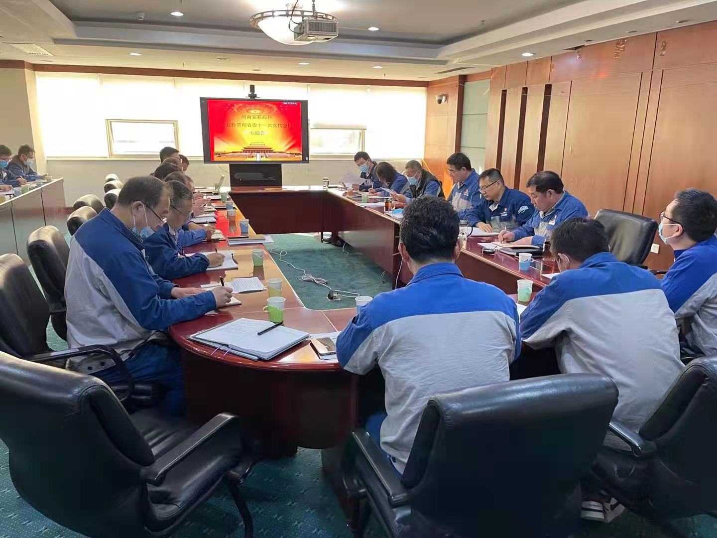 躬身入局，再創(chuàng)輝煌  安彩高科召開黨委（擴大）會傳達(dá)學(xué)習(xí)貫徹省十一次黨代會 精神