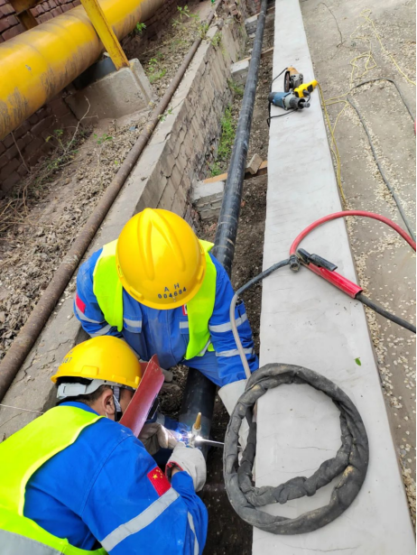 努力圖樹立，庶幾終有成——記燃氣事業部CNG加氣站進氣管道改造